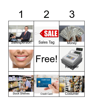 Retail Bingo Card