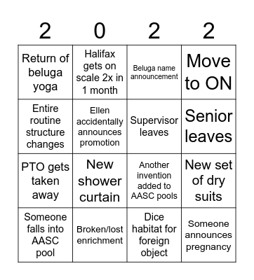 2022 ACPNW Bingo Card