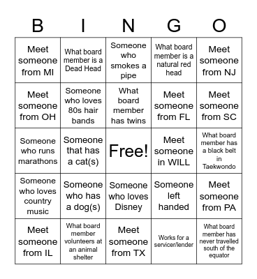 ALFN Bankruptcy Intersect 2022 Bingo Card