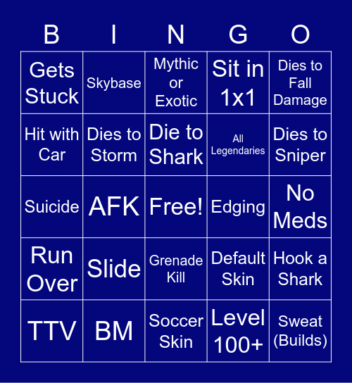 Eternis Bingo Card