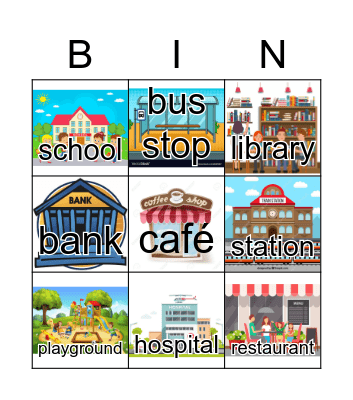 Town Bingo Card