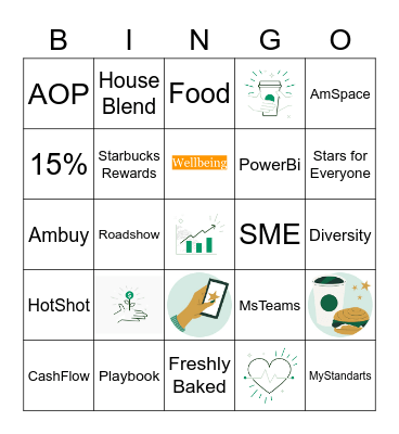 DE Roadshow 2022 Bingo Card