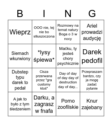 MH Discord Bingo Card
