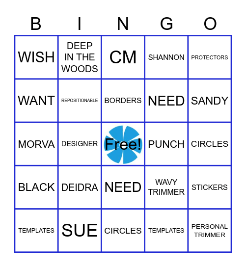 JANUARY 2022 SNOWFLAKE RETREAT Bingo Card