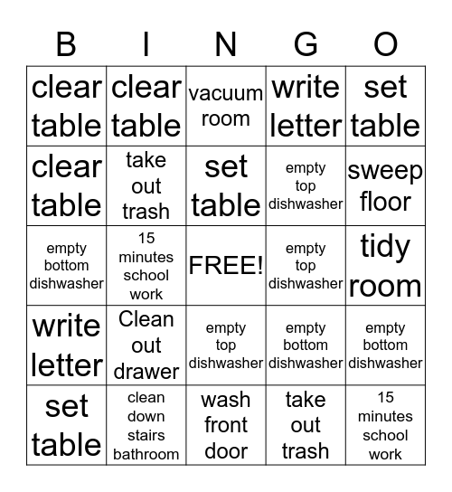 Max  June 22-July Bingo Card