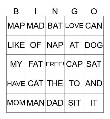 PEYTON'S BINGO Card