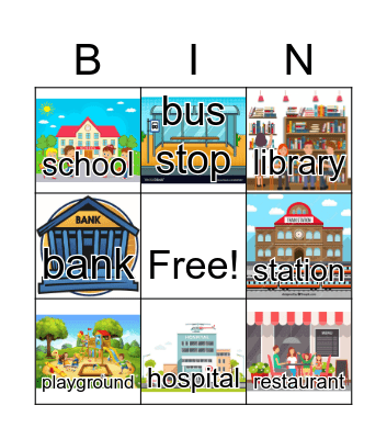 Town Bingo Card