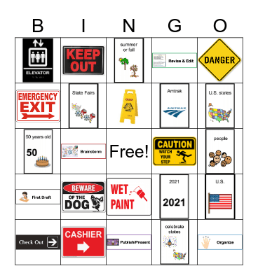 Week 3 - Bingo Card