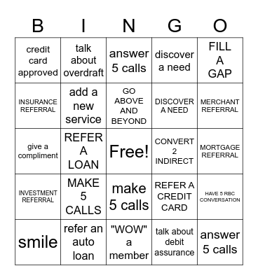 LET'S HAVE FUN Bingo Card