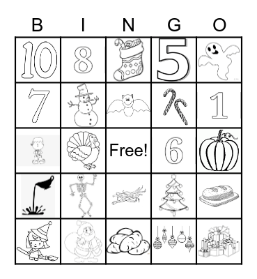 Review Bingo Card