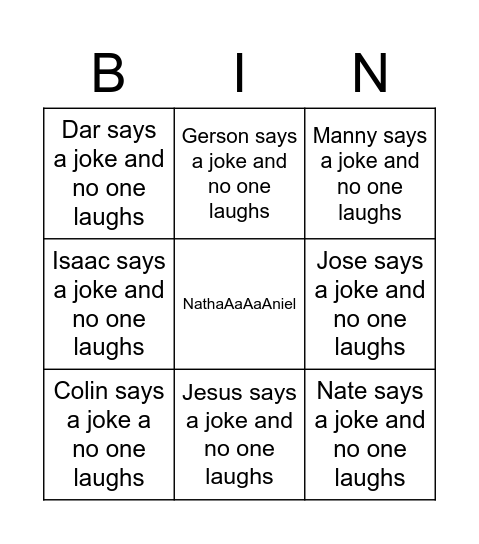 Ebic Bingo v2 Bingo Card