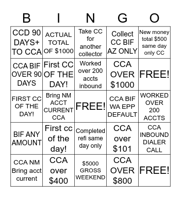 JUNE CONTEST GAME 4 Bingo Card