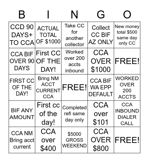 JUNE CONTEST GAME 4 Bingo Card