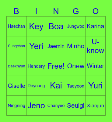 Esterella (Jeno Ver) Bingo Card