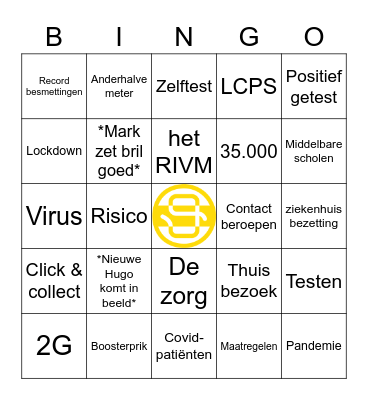 Persco Bingokaart Bingo Card