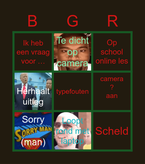 online Bingou Ru Bingo Card
