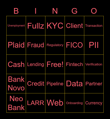 Amplify 2022 Bingo Card