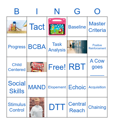 Autism ETC Bingo Card