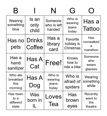 PPR & 850 Club Bingo Card