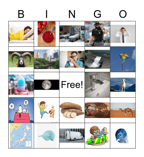 New Year Game! Bingo Card