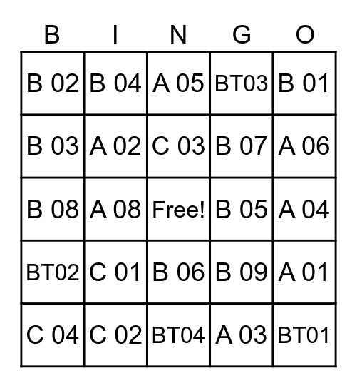 bcc Kongress Bingo Card