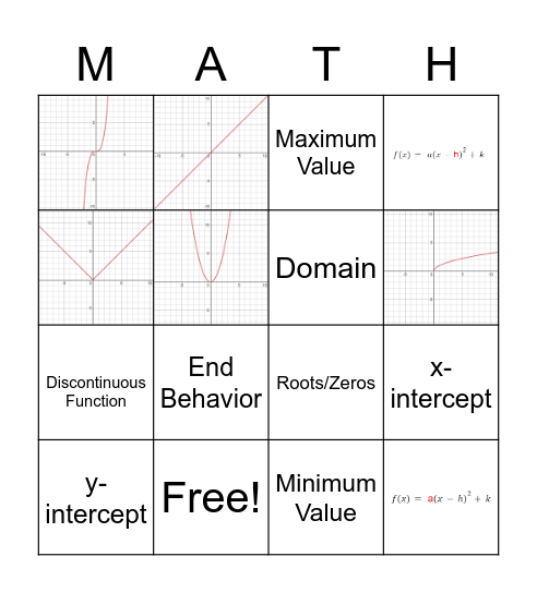 Connect 4 Bingo Card