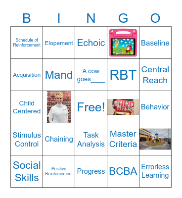 Autism ETC Bingo Card