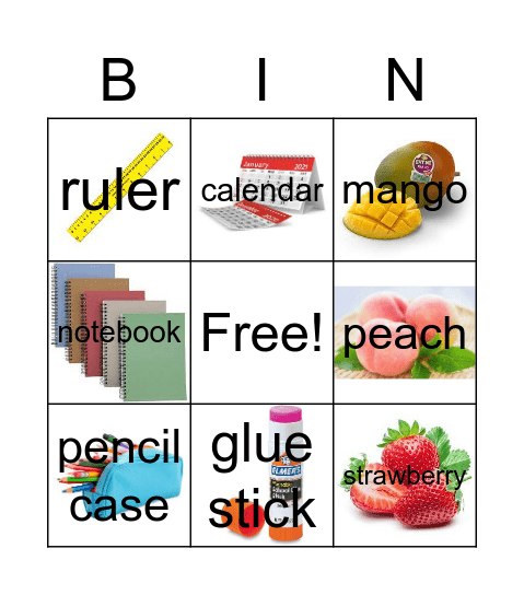 Do you have a pen? BINGO! Bingo Card