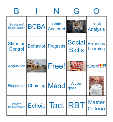 Autism ETC Bingo Card