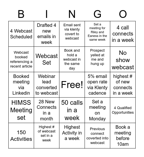 CORL SDR  Q1 BINGO Card