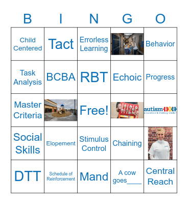 Autism ETC Bingo Card