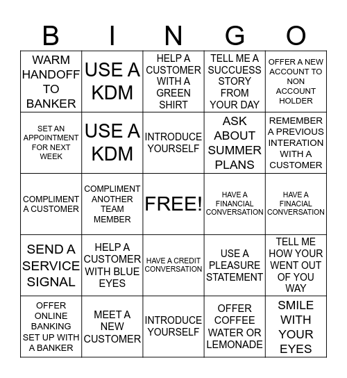 FAR OUT FRIDAY BINGO!!!!! Bingo Card