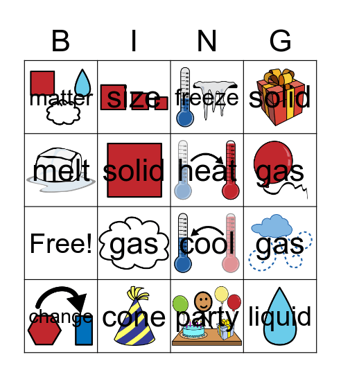 January- It's Just a Phase Bingo Card