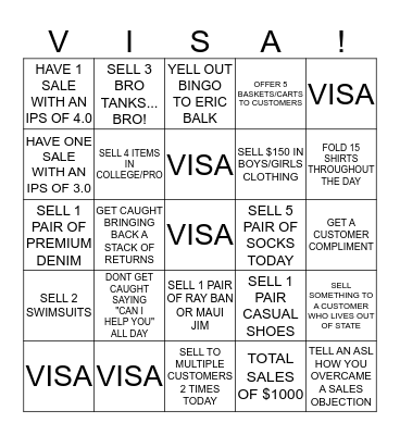 SOFTLINES BINGO Card
