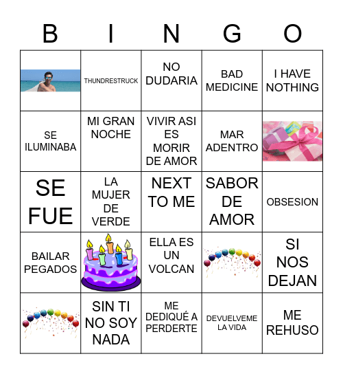 JOSE MANUEL 2022 Bingo Card