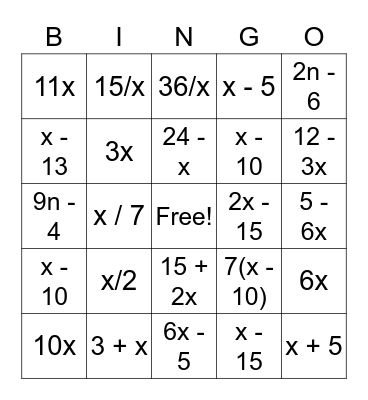 Snow Ball Fight-Verbal Translations Bingo Card