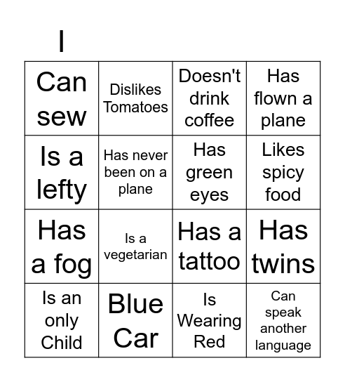 National Fun at Work Day Bingo Card