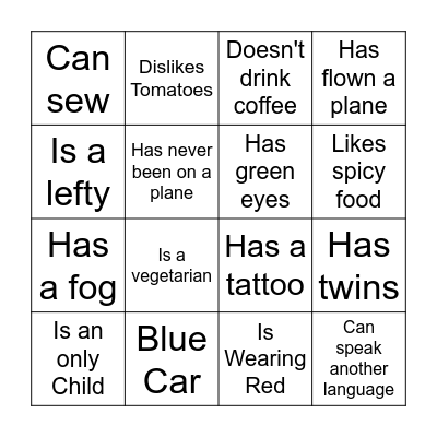 National Fun at Work Day Bingo Card