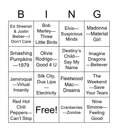 Test2 Bingo Card