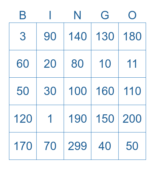 BARI Bingo Card