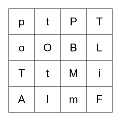 Makayla's Bingo: January 24 Bingo Card