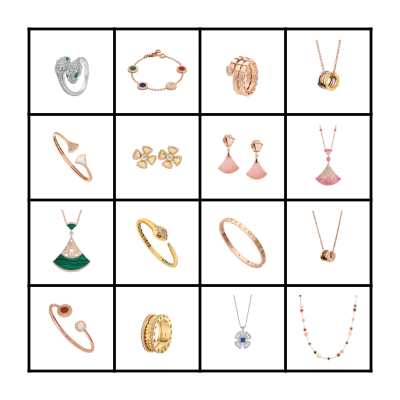 BULGARI Bingo Card