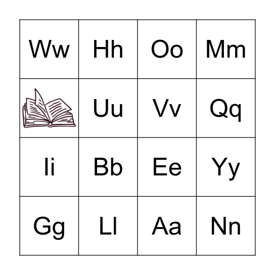 Sounds BINGO 10:25 Bingo Card
