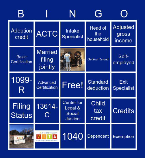 VITA BINGO 1/22 Basic Round 2 Bingo Card