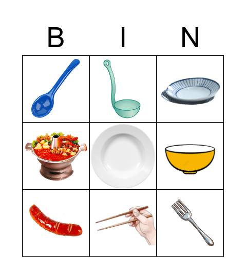 宾果游戏 Bingo Card