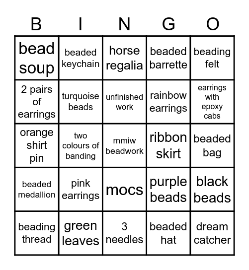 Magpie Junction's Scavenger Photo Hunt Bingo Card