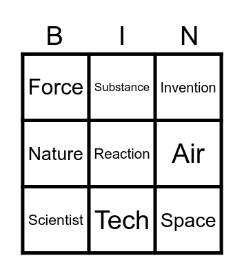 Final Challenge Bingo Card