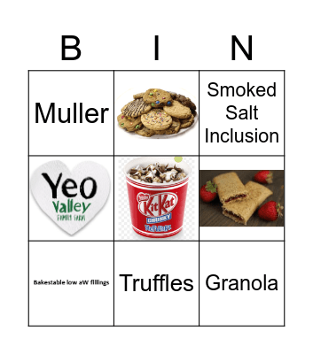 Example Bingo Card