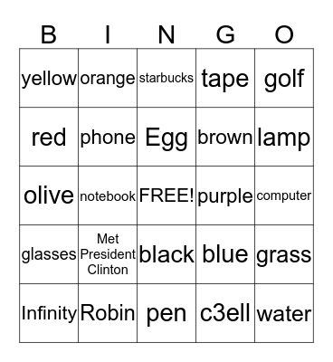 Guess What PayTracer 1 Bingo Card