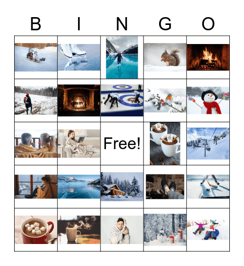 Stay Warm! Bingo Card